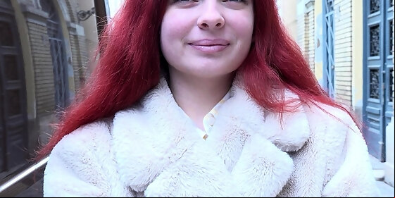 german scout redhead teen olivia at rough casting fuck