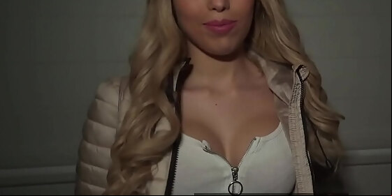 public agent lost spanish babe macarena lewis fucked in garage